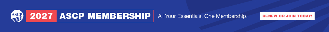 ASCP Membership Renewal 2027